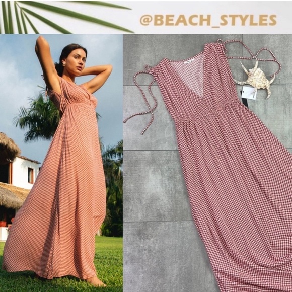 ☀️O’NEILL☀️ SINCLAIRE DRESS COMFORTABLE MAXI BOHO - Picture 1 of 16